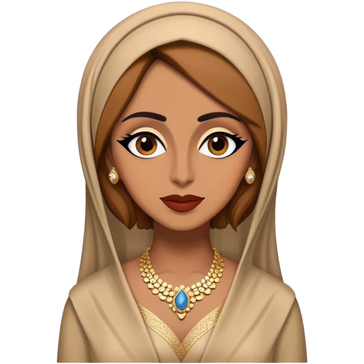 Cinematic Realistic Fairuz Portrait Emoji, depicted as an iconic Lebanese singer with graceful soulful expression and elegant attire, rendered with lifelike textures and warm radiant lighting that captures her timeless musical allure. emoji
