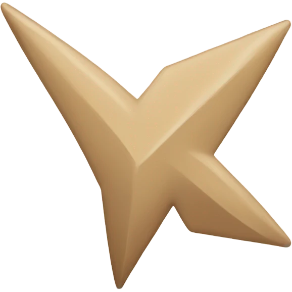 Beige arrow emoji