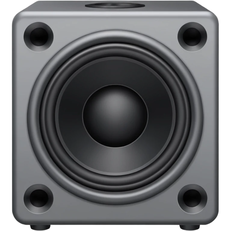 одна басс колонка с саббуфером, в 3 четверти, очень простенькая emoji