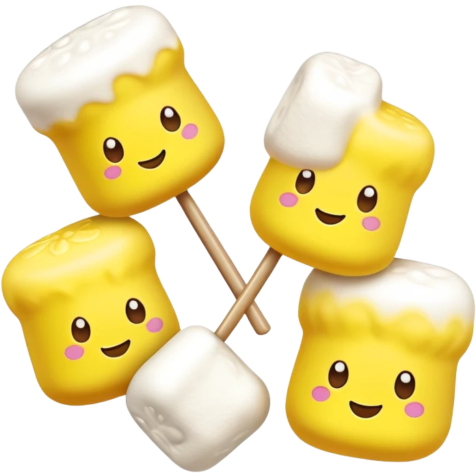 marshmallow peeps candy  emoji
