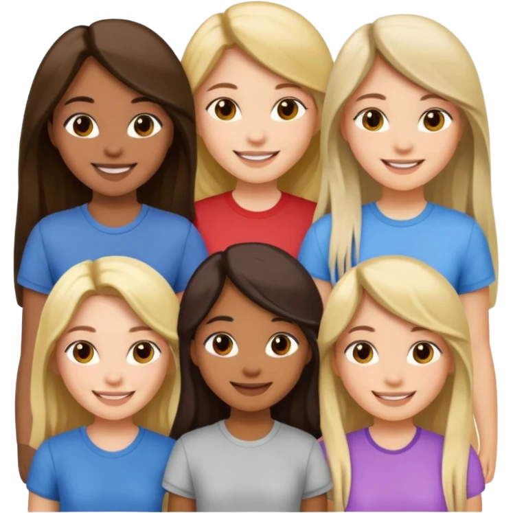 girls walking together (show them walking) emoji