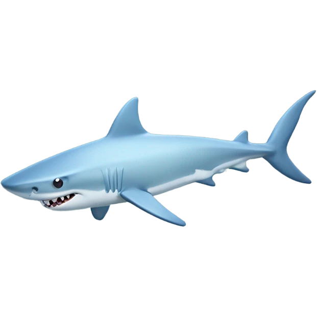 Shark with posay emoji