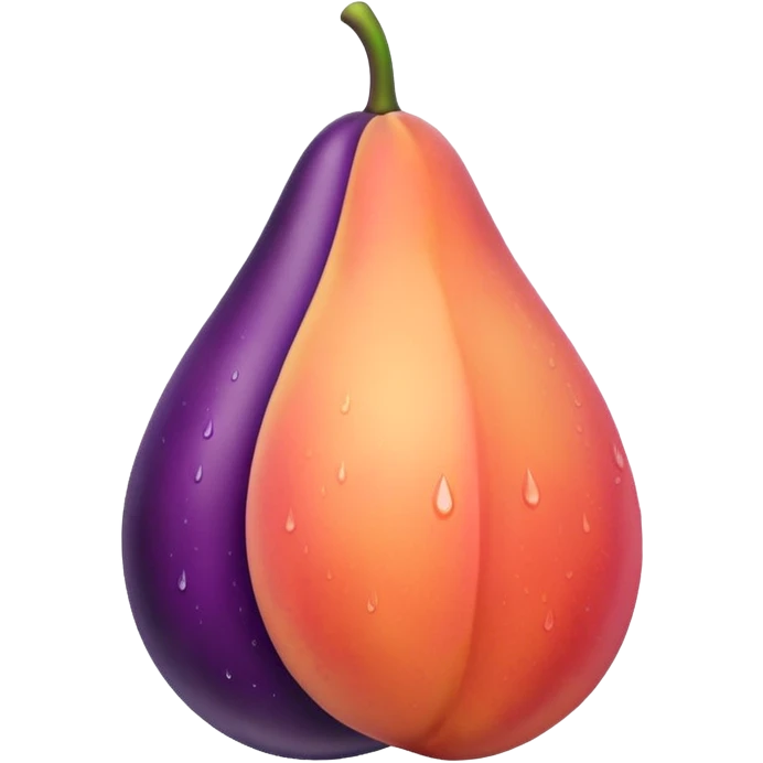 🍆🍑💦 emoji