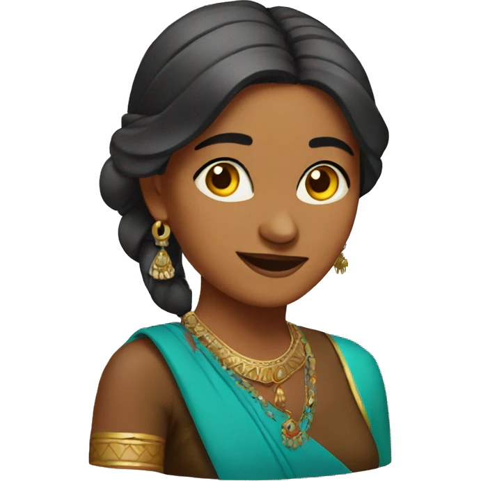 indian lady emoji