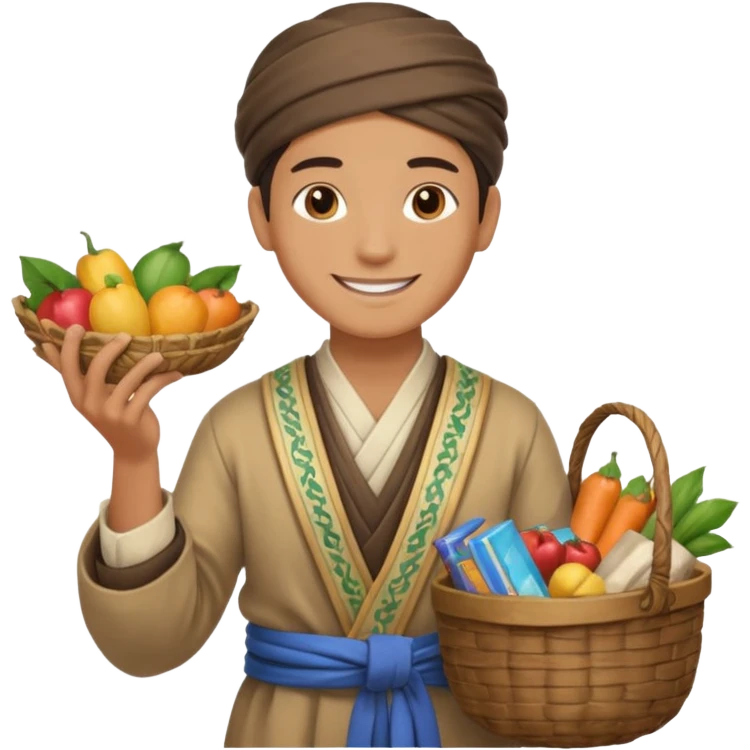 someone who barters emoji