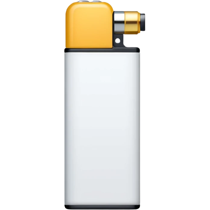 white lighter emoji