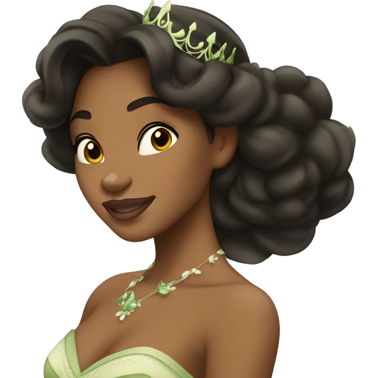 Disney Princess Tiana emoji