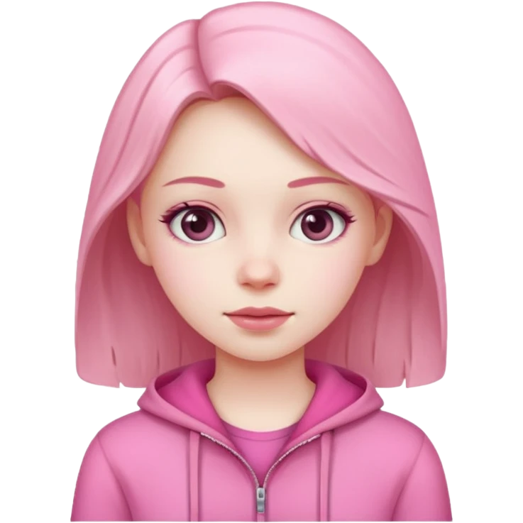 Grils pink emoji