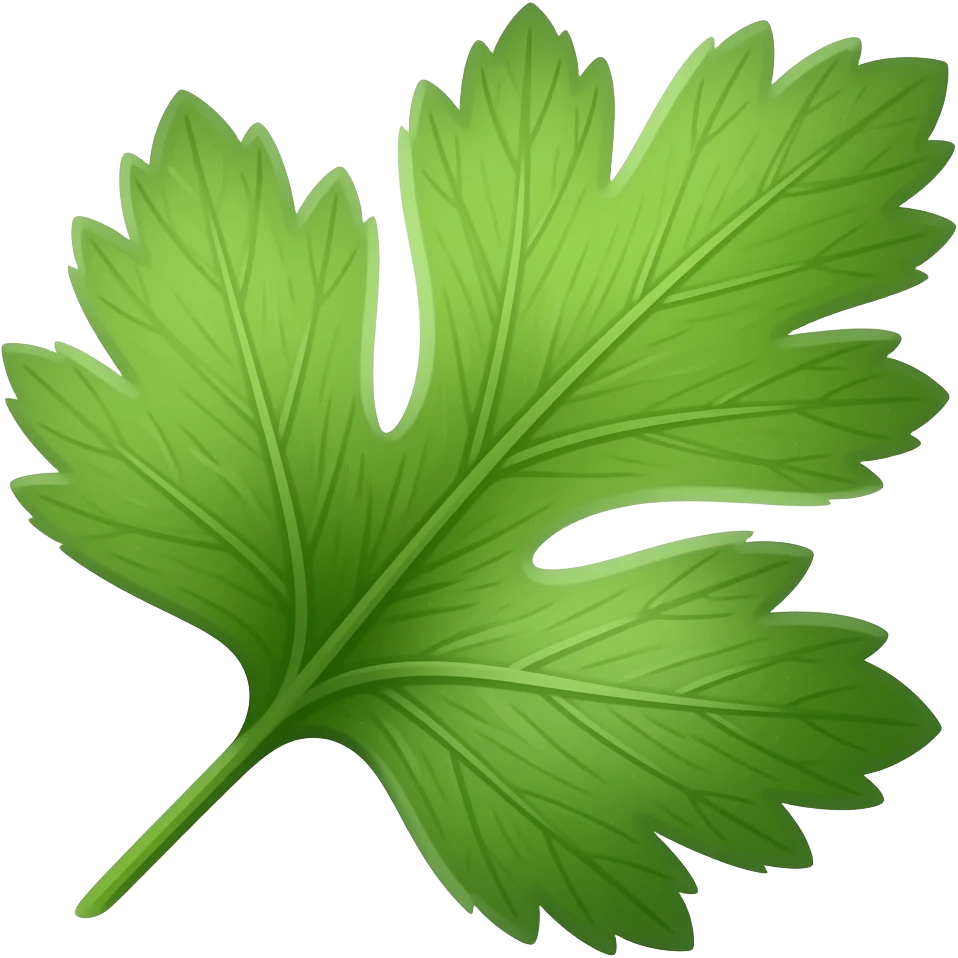 cilantro feliz emoji