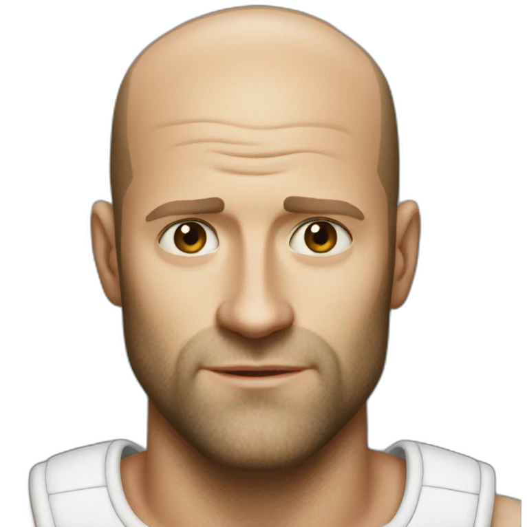 Statham sans chapeau emoji