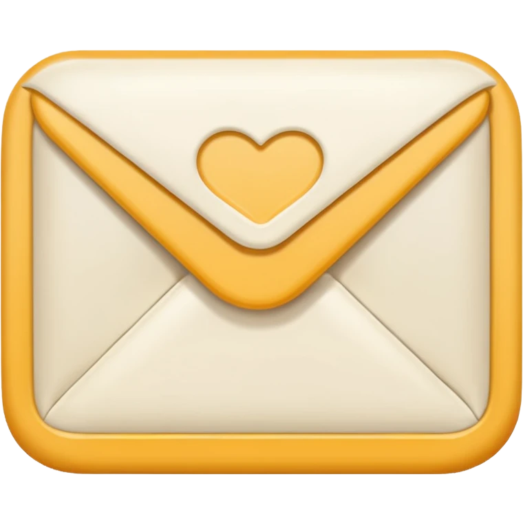 Letter colored Creamy emoji