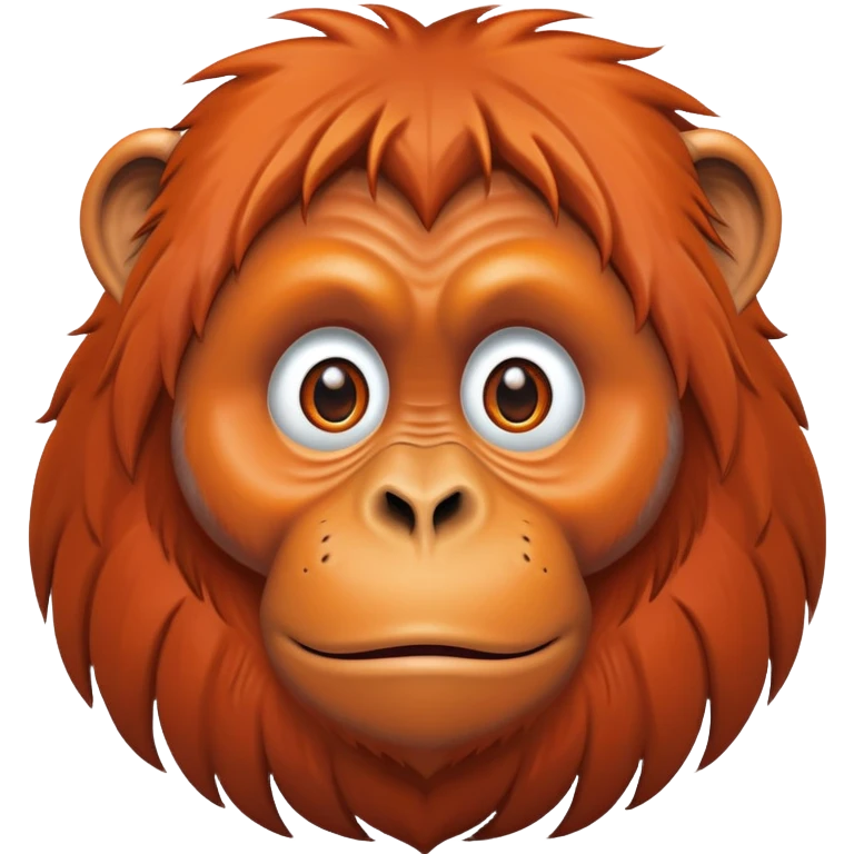 crazy orangutan emoji