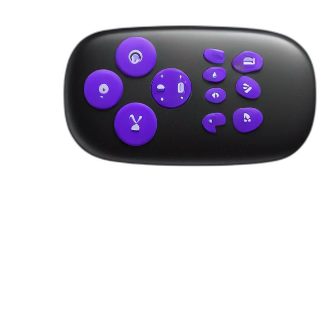 black roku remote emoji
