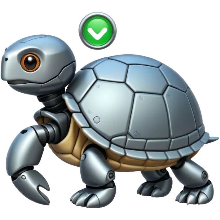 Robot turtle  emoji