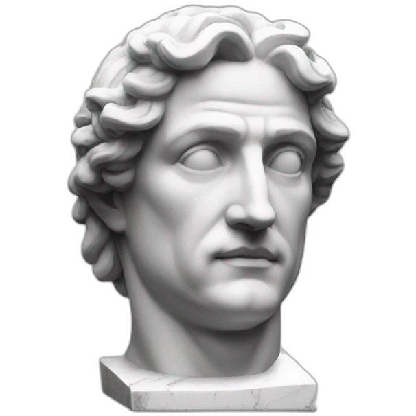 Generate a Greek Marble Statue emoji