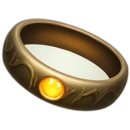 The ring of Lord of The rings emoji