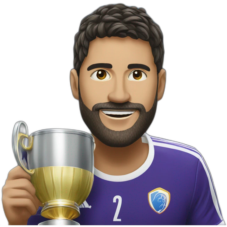 milei levantando una copa emoji
