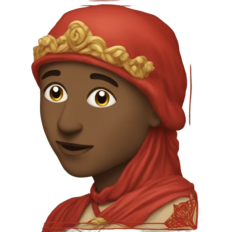 Red tarot card emoji