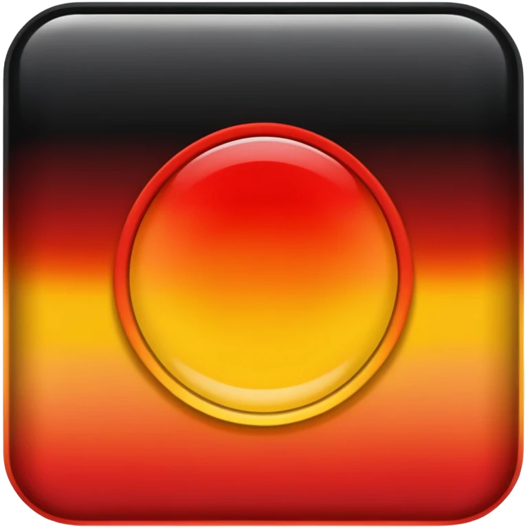 a wavy black and red rectangle with a yellow circle in the middle  emoji