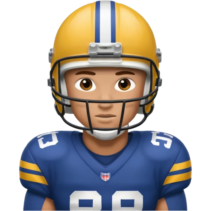 College football player emoji