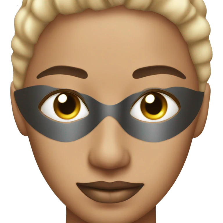 Skin care under eye masks emoji