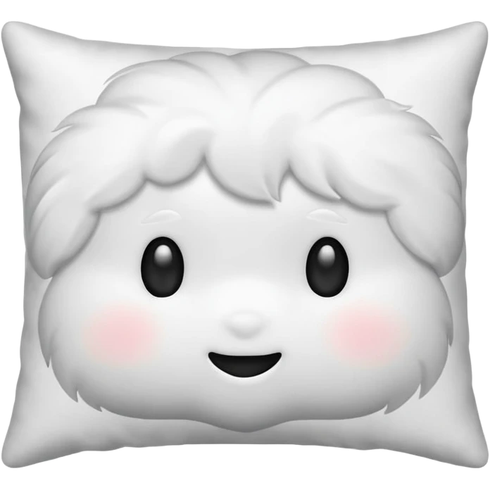 pillow wihout face emoji