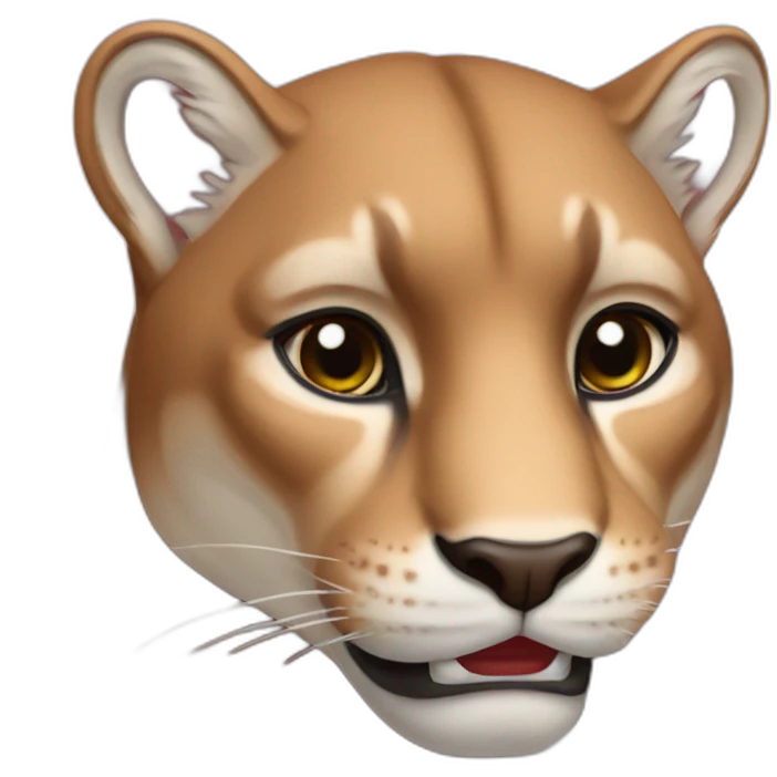 Cosmo the cougar emoji