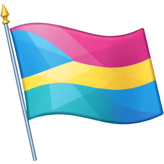 polysexual flag emoji