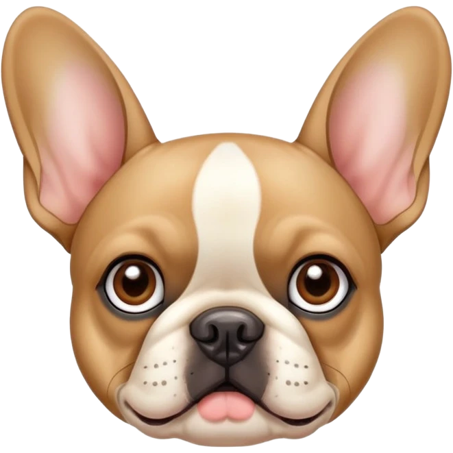 French bulldog  emoji
