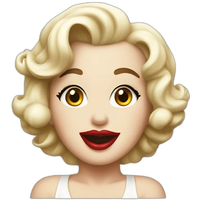 Marylin Monroe emoji