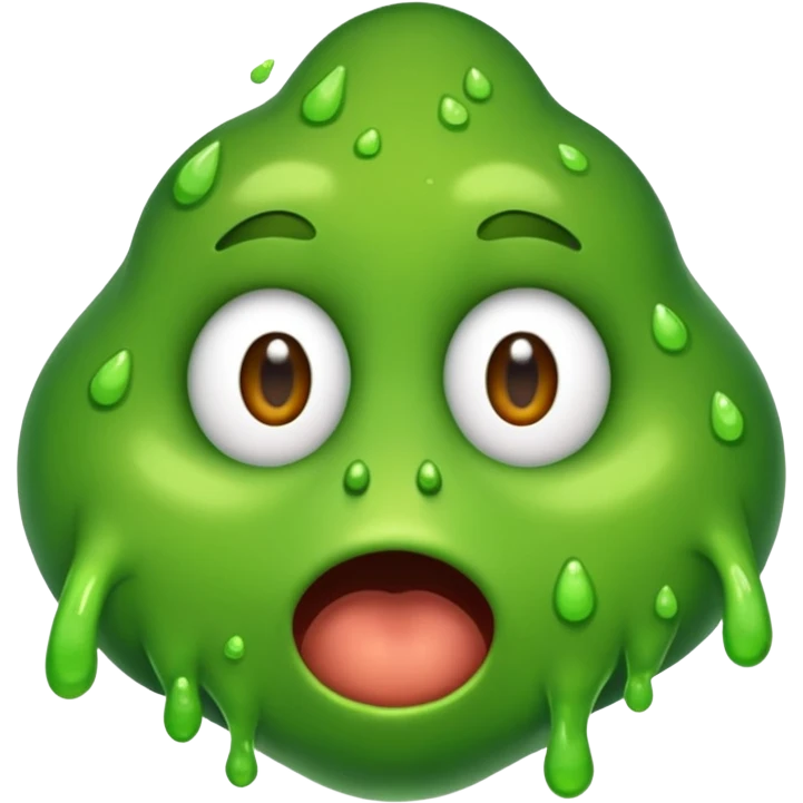 snot running from the nose emoji