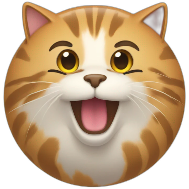 Cat shake emoji