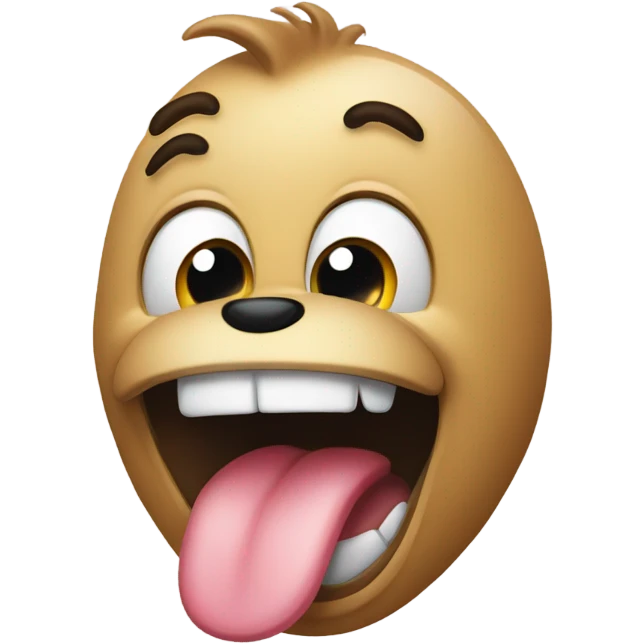 Tongue out emoji
