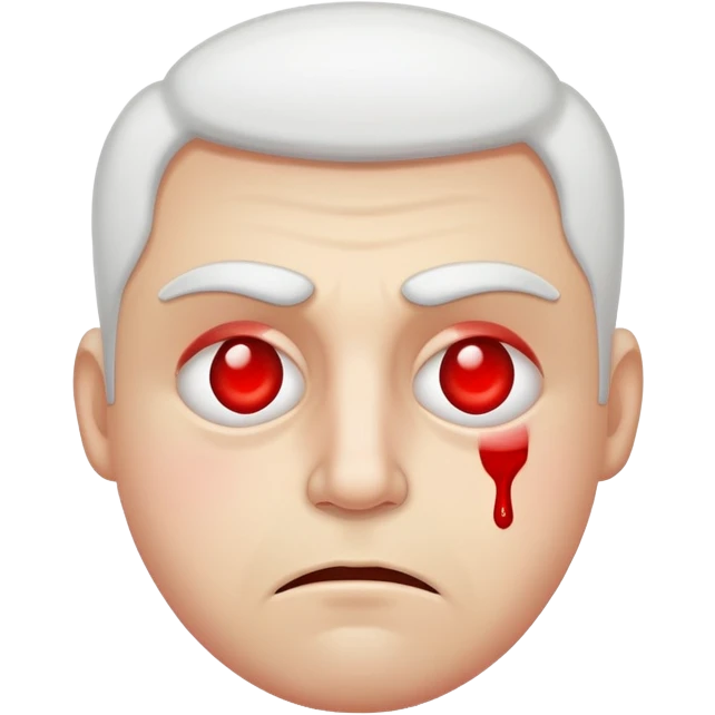 Drunk white person emoji