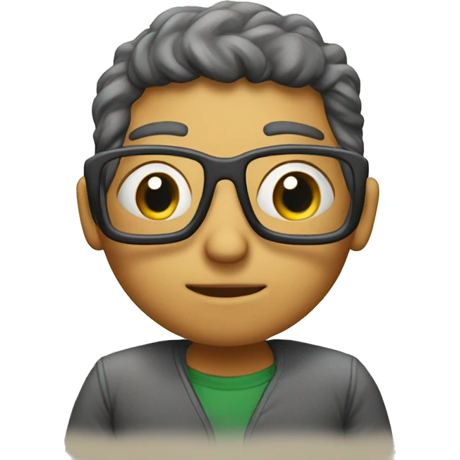 docente reflexionando emoji