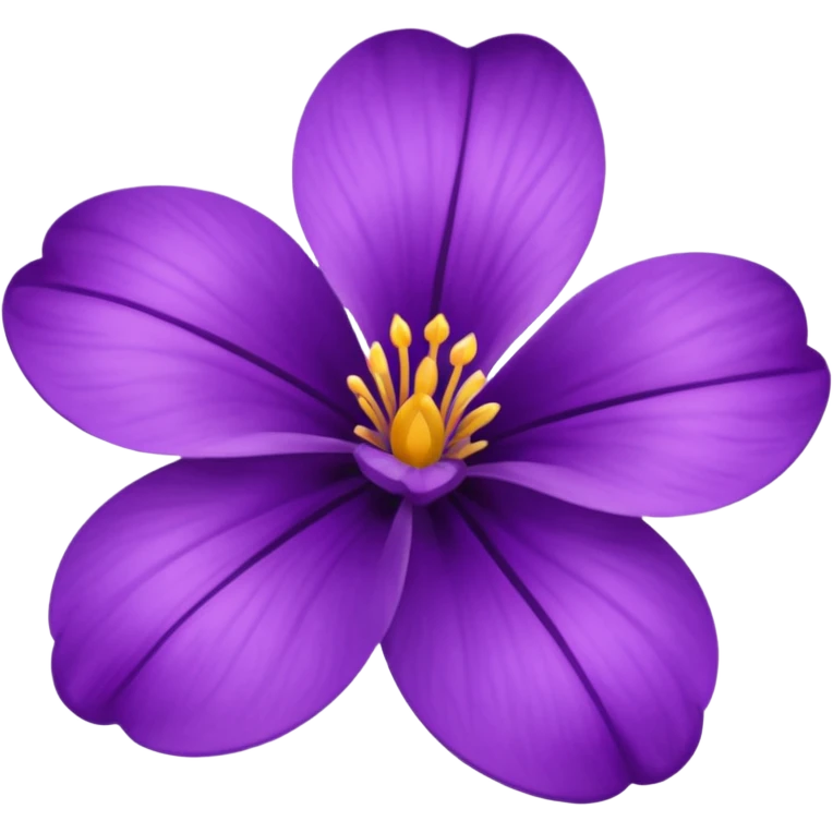 Violet flower emoji