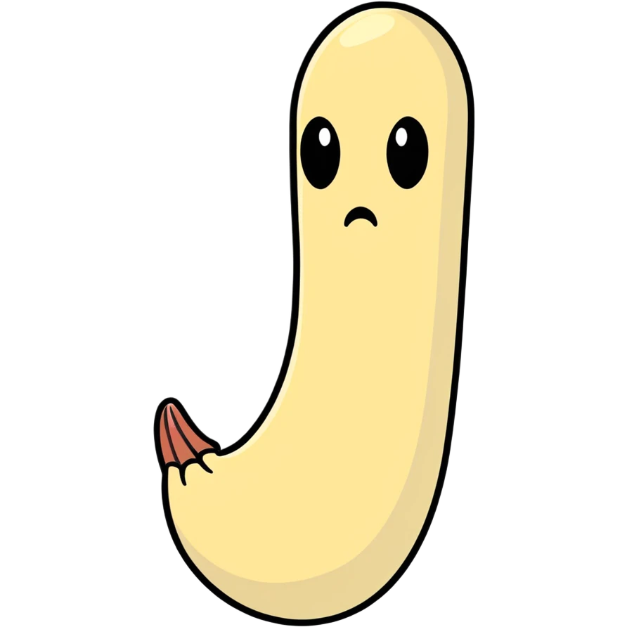 Scary penis emoji