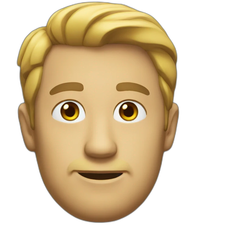 clever man emoji