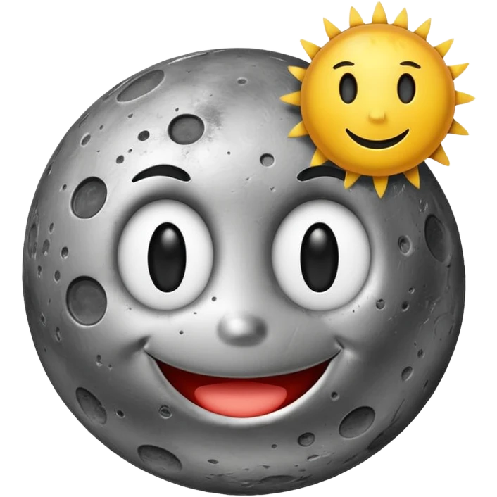 planet mercury smiley face emoji