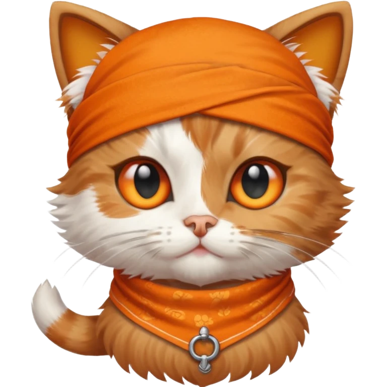 Crea un gatito y haslo pirata emoji