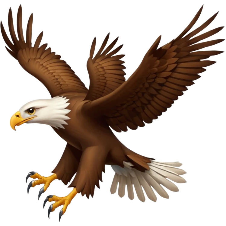 Flying eagle  emoji