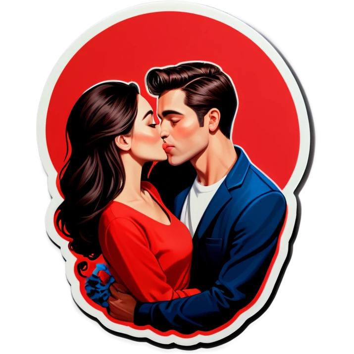 Hyper Realistic in love  emoji