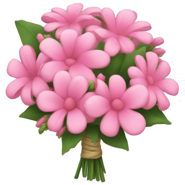 pink bouquet emoji