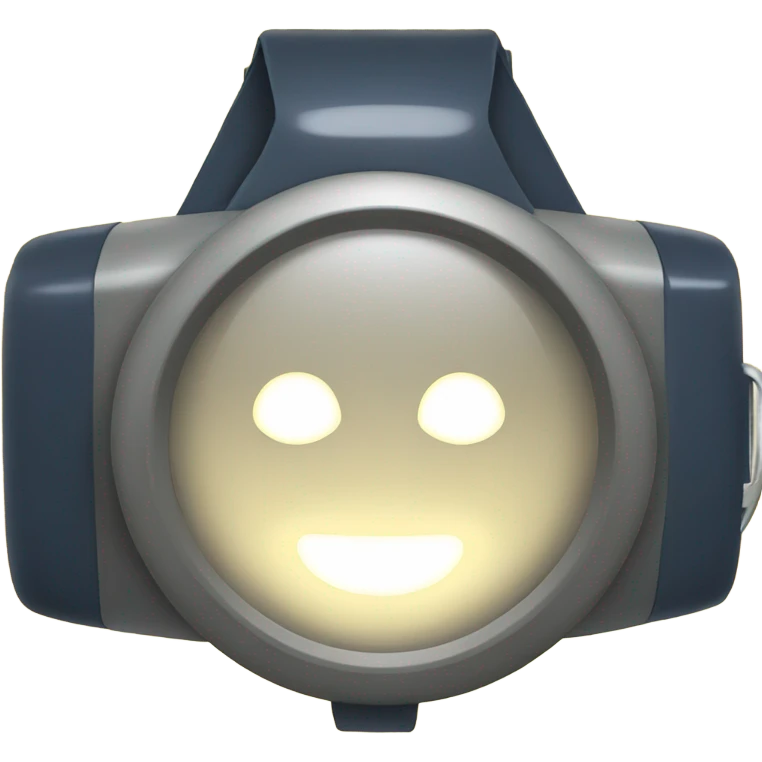 Headlamp emoji
