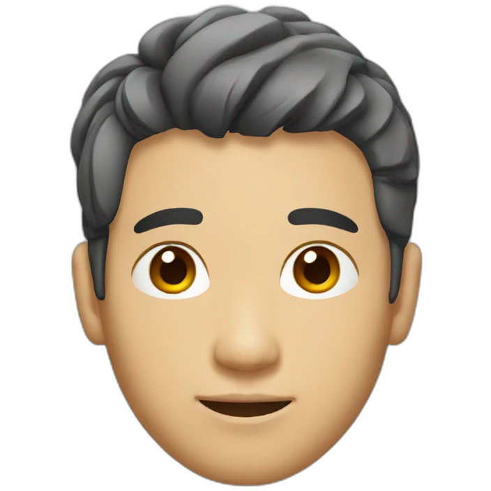asian male with flow haircut emoji