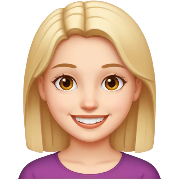 Uma garota  emoji