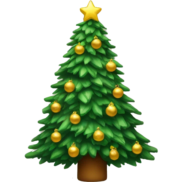 Christmas tree emoji