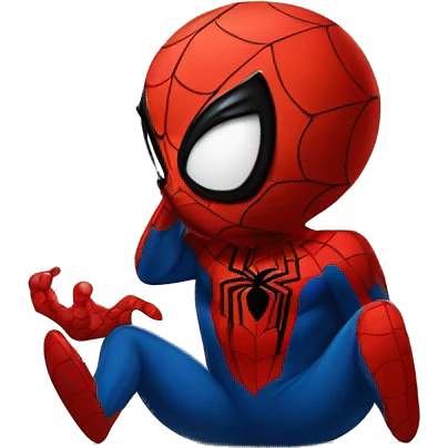 pregnant spider man emoji
