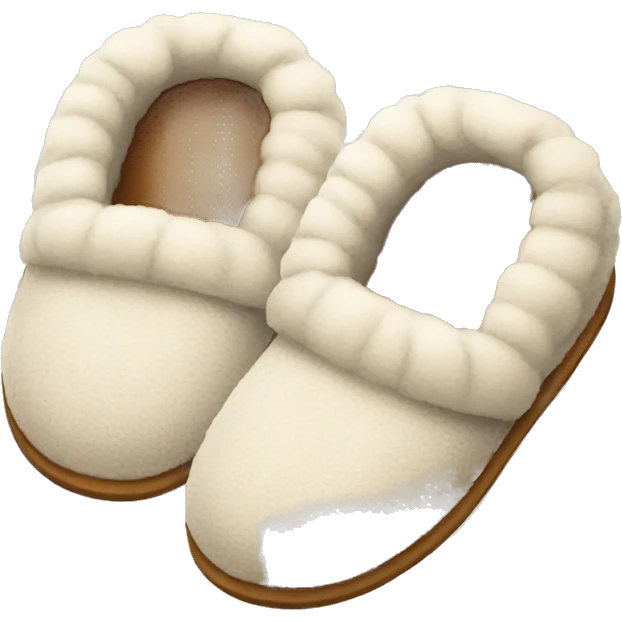 Cozy slippers emoji