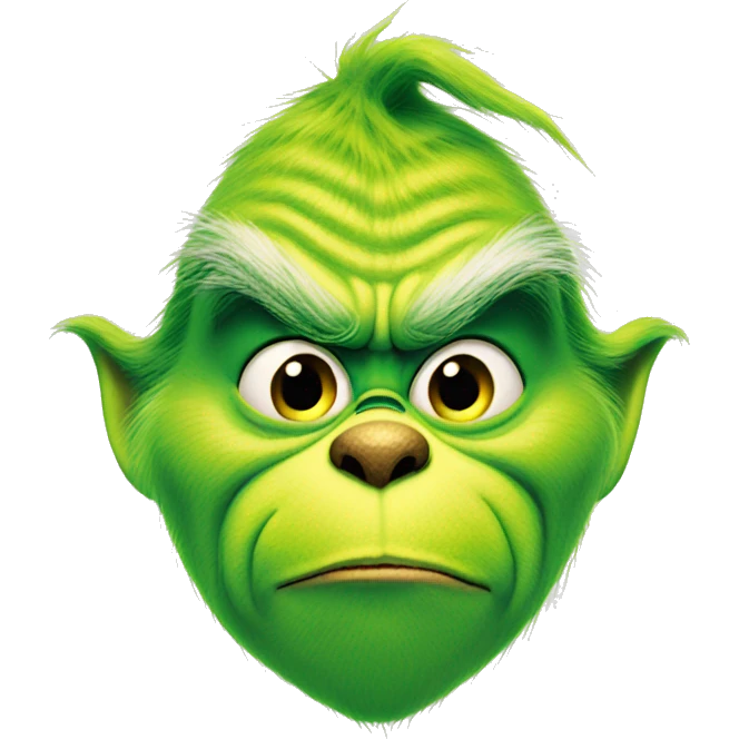 the grinch emoji